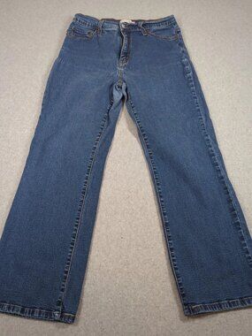 Levis 512 Jeans Womens 12S (Fit 28x27) Blue Perfectly Slimming Stretch Mid Rise